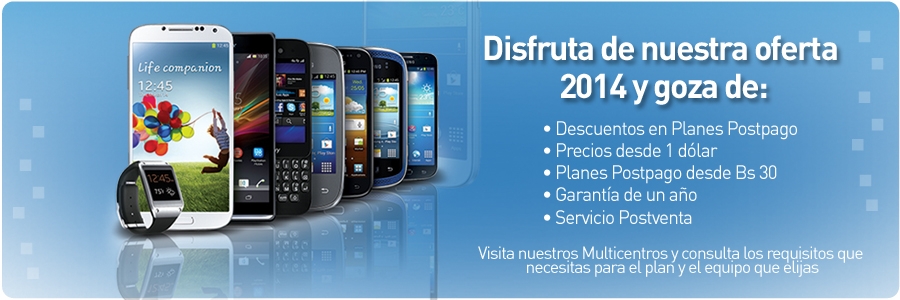 Oferta de Equipos Móviles